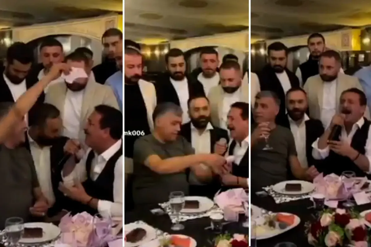 MHP Ankara İl Başkanı, Latif Doğan’ın başından aşağı desteyle para yağdırdı