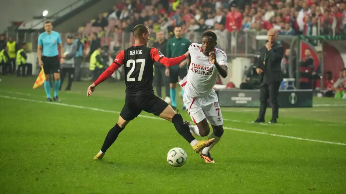 Samsunspor, UEFA Konferans Ligi’nde Hamrun Spartans’ı 3-0 Mağlup Etti