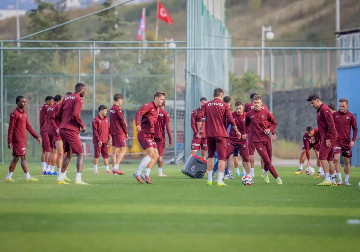 Trabzonspor, Alanyaspor Maçına Hazırlıklarını Hızlandırıyor!