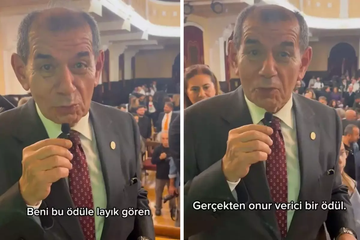 Dursun Özbek’ten Bomba Fransızca Röportaj