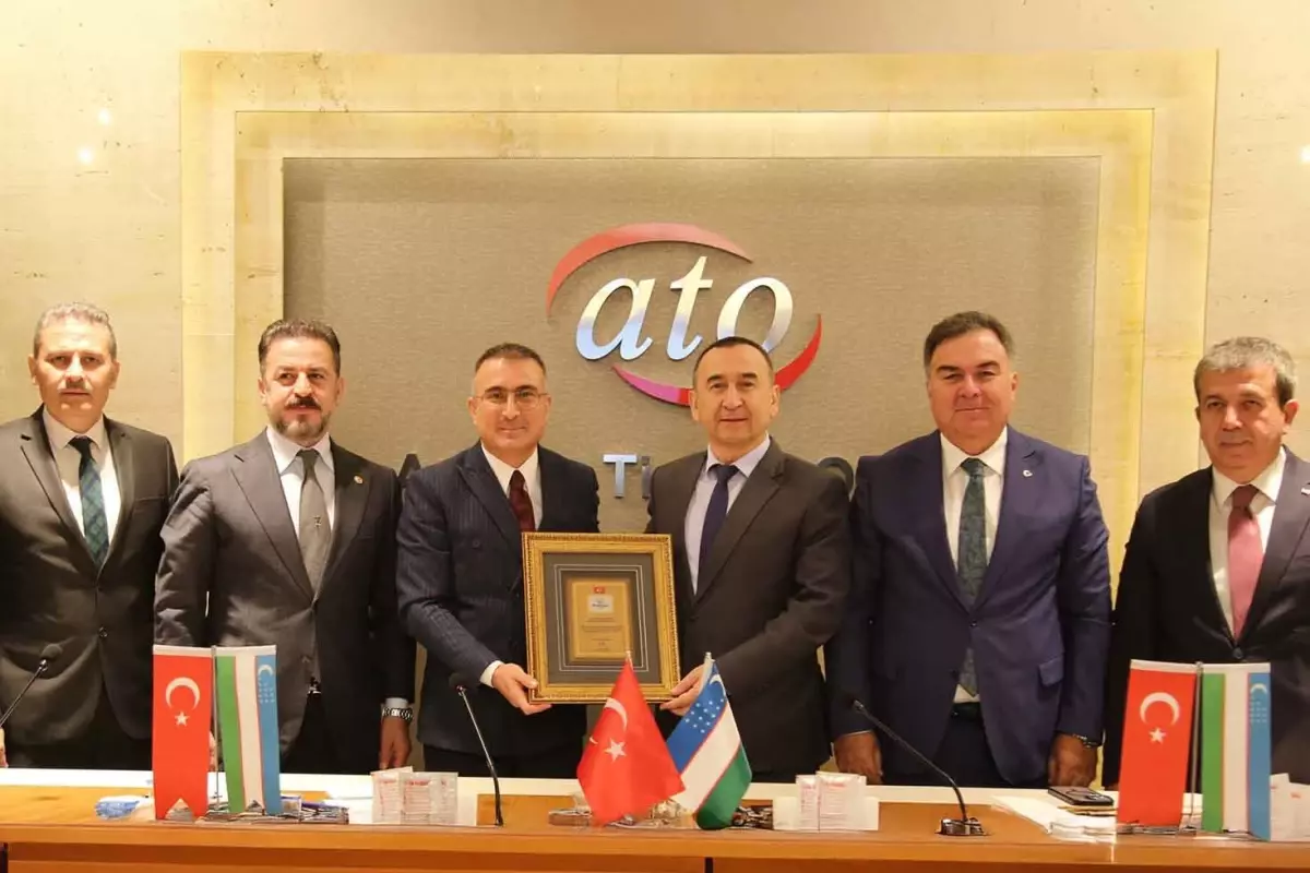 Türkiye ve Özbekistan ekonomik işbirliği imkanları Ankara’da ele alındı