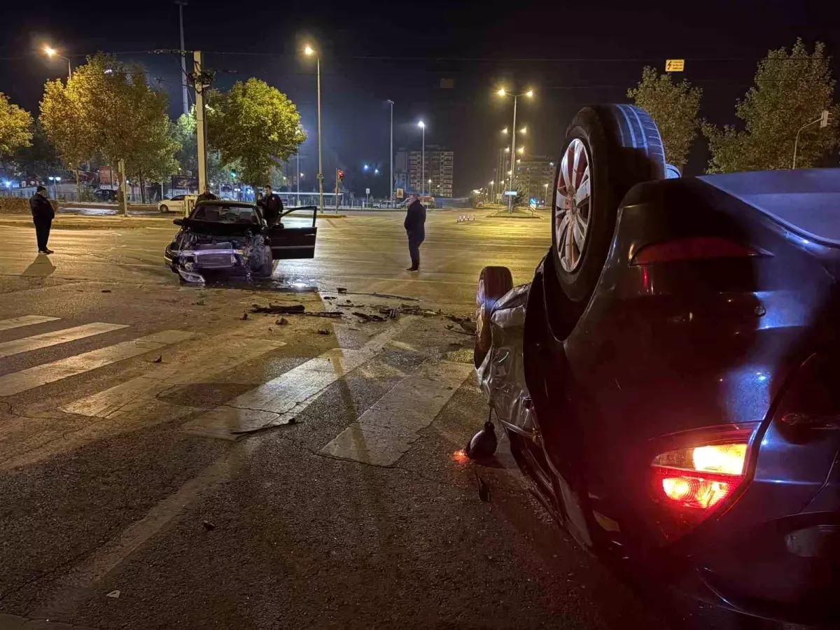 Kayseri’de Trafik Kazası: 2 Yaralı