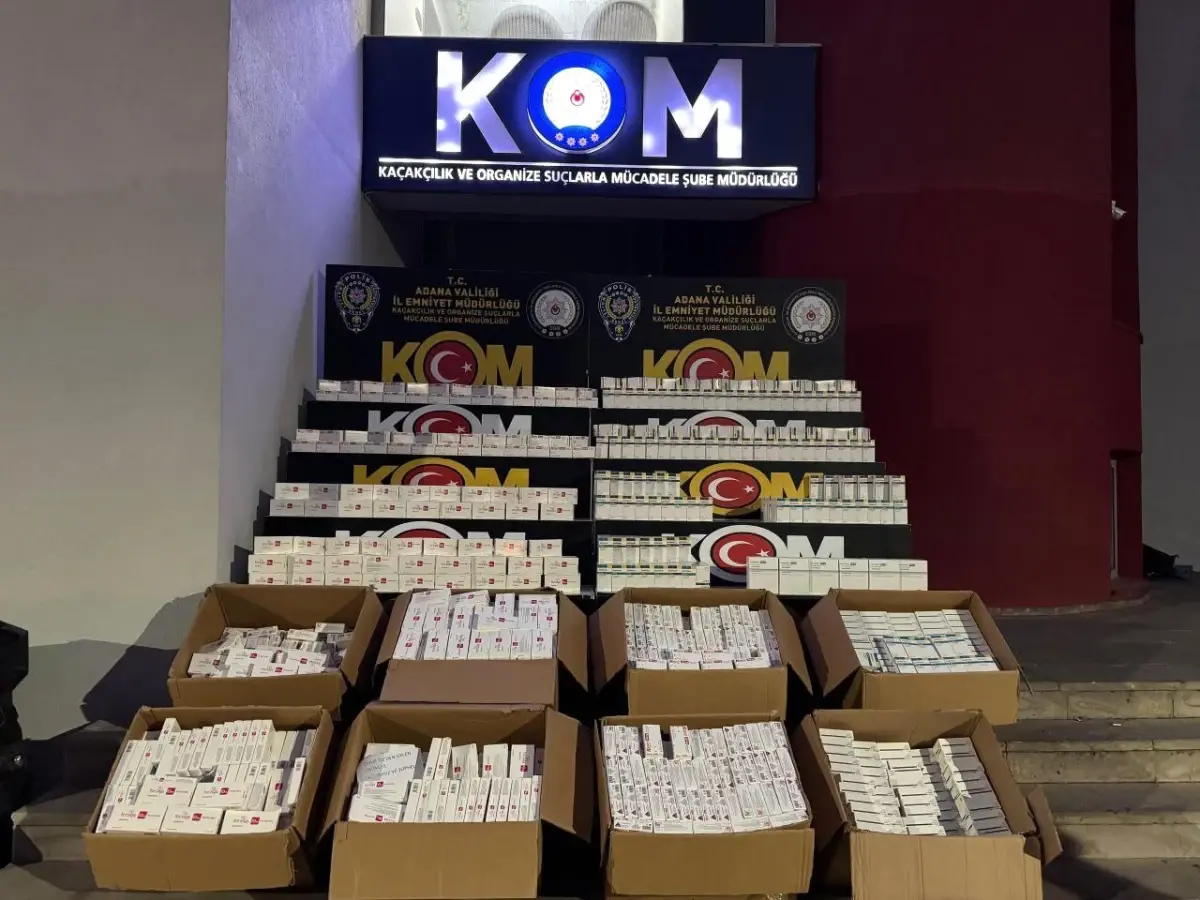 Adana’da 107.064 Kaçak İlaç Ele Geçirildi: Şüpheli Gözaltında!