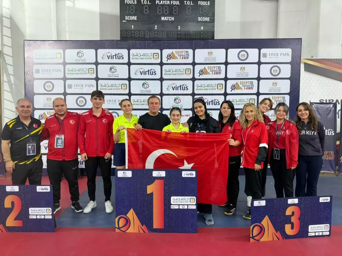 Kadın Para Masa Tenisi Milli Takımı Dünya Şampiyonu