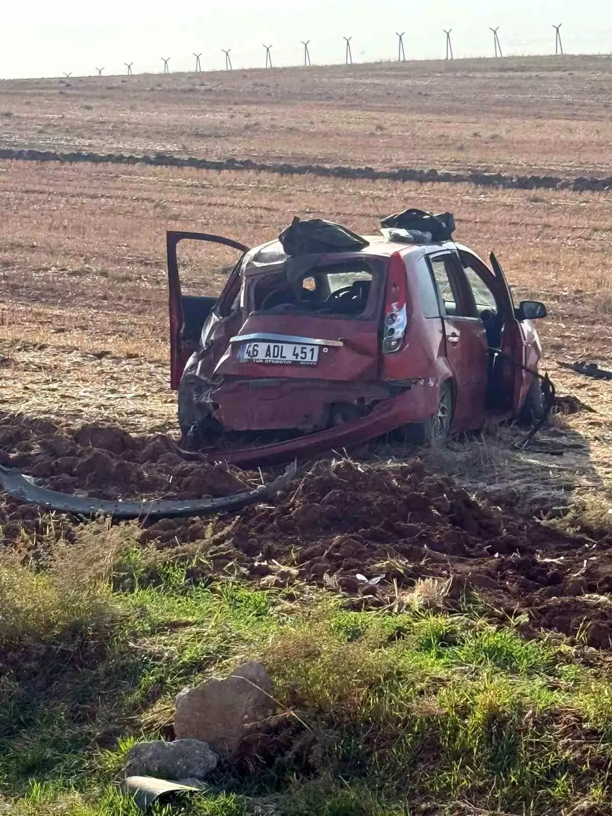 Nusaybin’de Trafik Kazası: 4 Yaralı