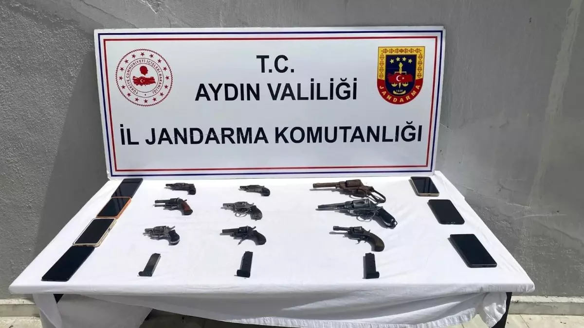 Aydın’da Büyük Operasyon: Silah Ticareti Sonu Kısmet