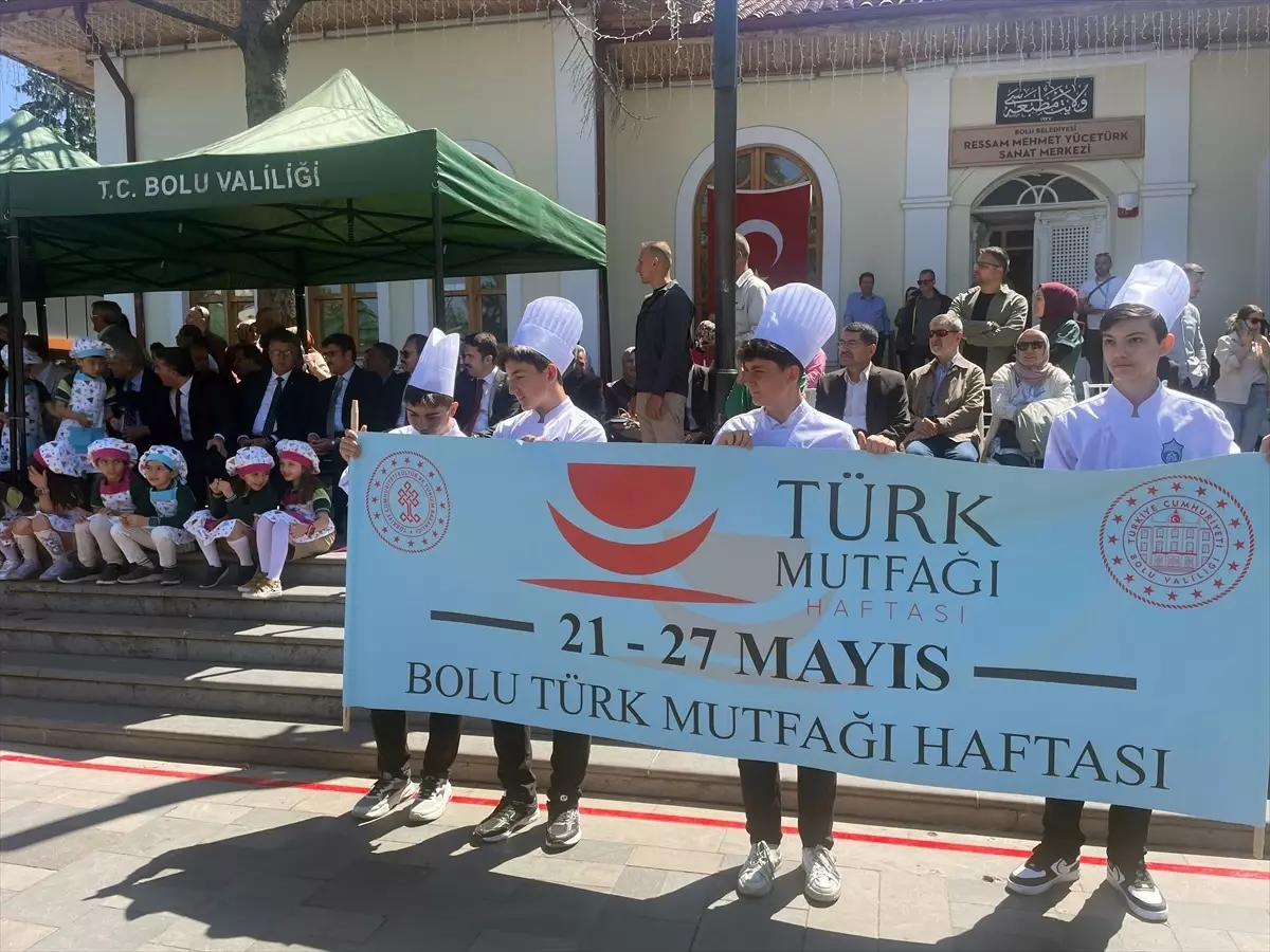 Bolu’da Türk Mutfağı Haftası Coşkuyla Başladı