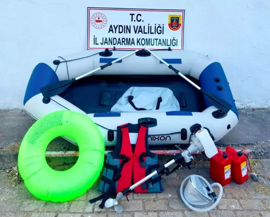 Yunan Adalarına Kaçarken Yakalandı