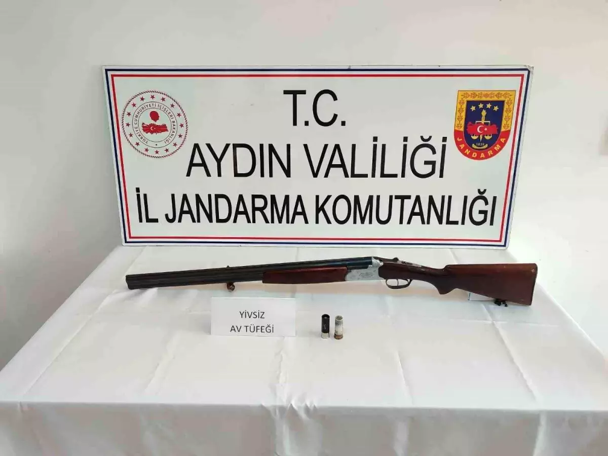 Ruhsatsız Av Tüfeği Ele Geçirildi
