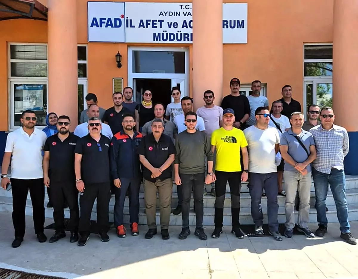 Söke Belediyesi Arama Kurtarma Ekibi Kurdu