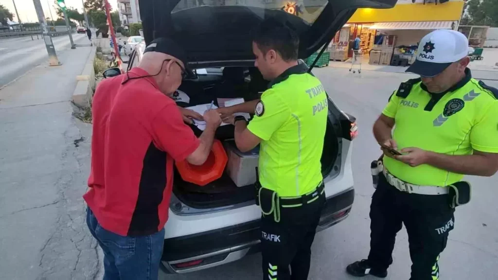 Alkollü Sürücü Trafik Ekiplerince Yakalandı