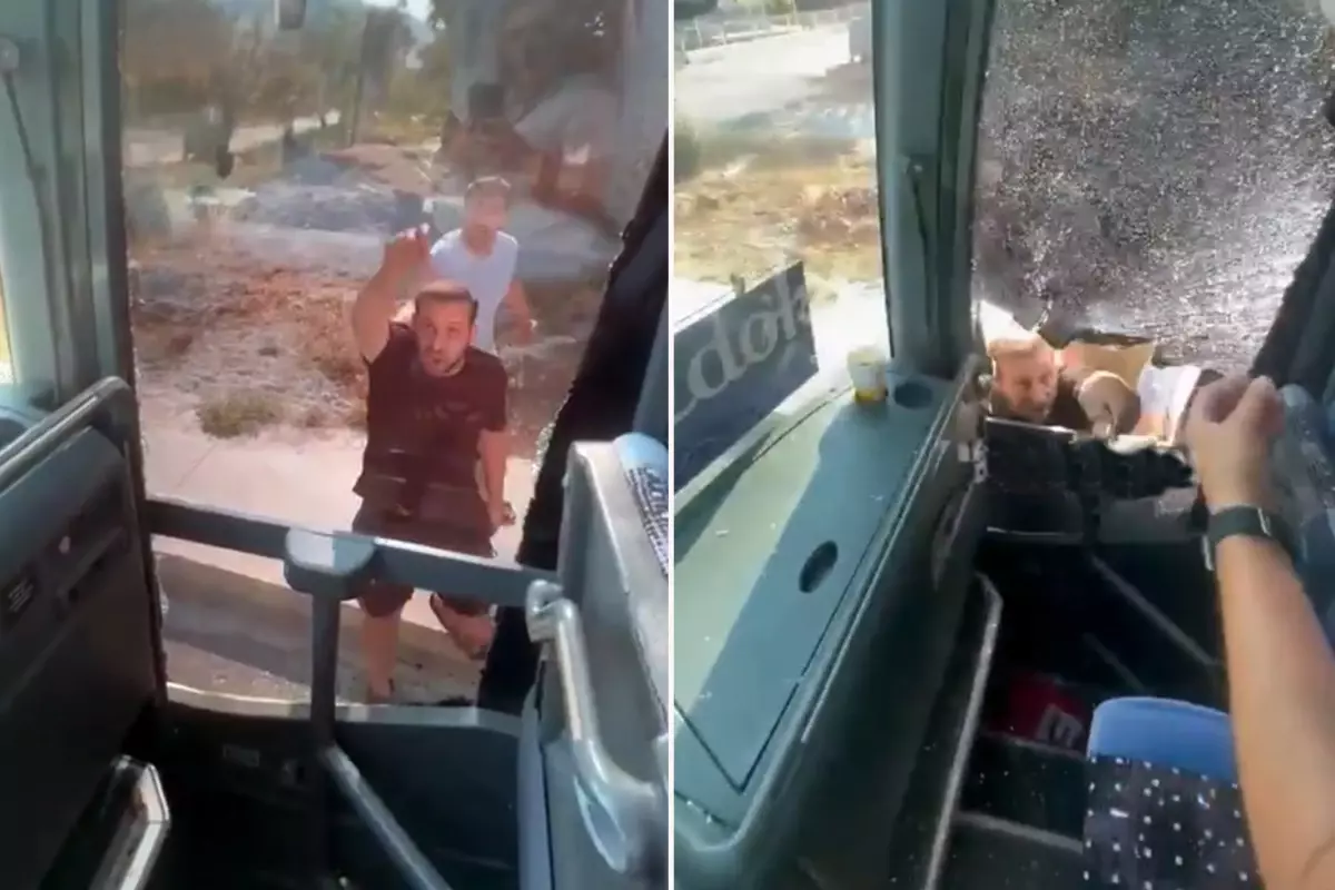 Didim’de Tur Otobüsüne Şok Saldırı: 4 Gözaltı