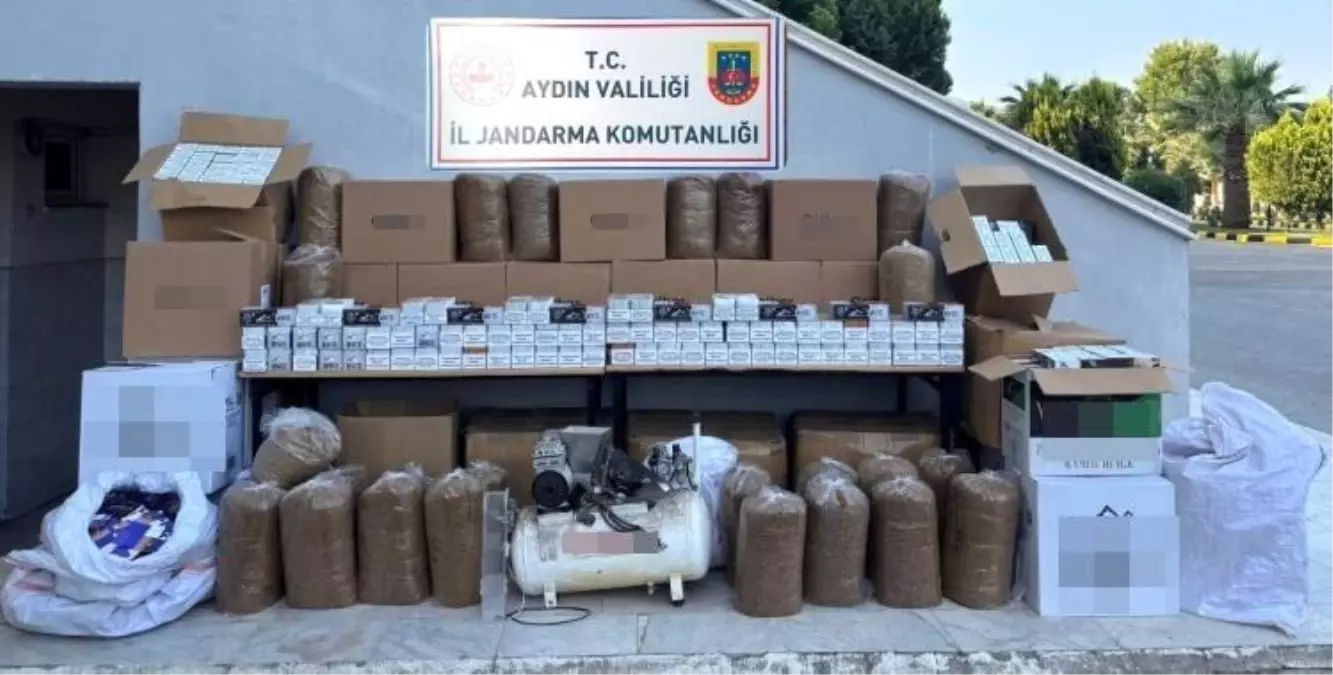 Jandarma Ekiplerinden Büyük Sigara Kaçakçılığı Operasyonu
