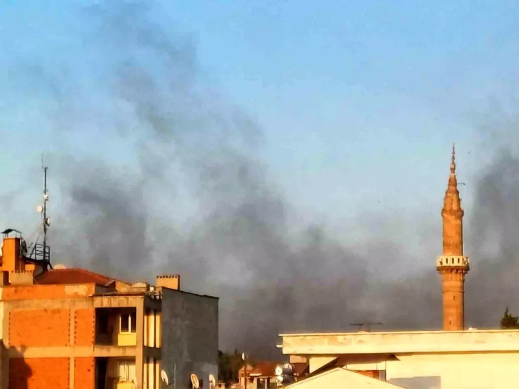 Aydın’ı Kuşatan Kara Dumanlar paniği