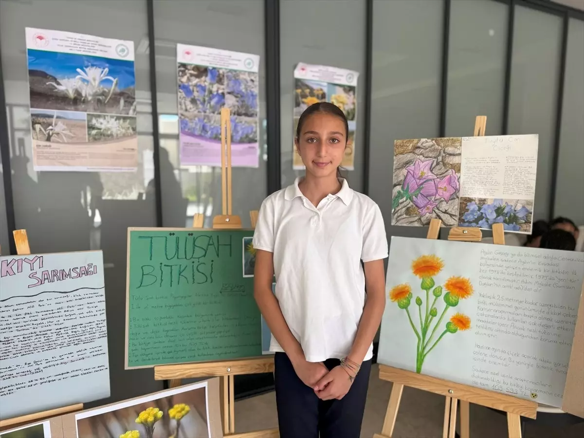 Kuşadası’nda Öğrencilerden Endemik Bitkiler İçin Sergi