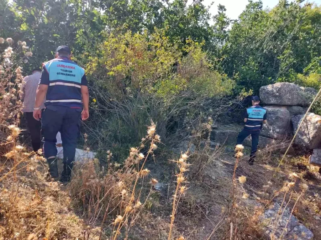 Sit Alanında İncir İliği Toplayan Şüpheliler Yakalandı