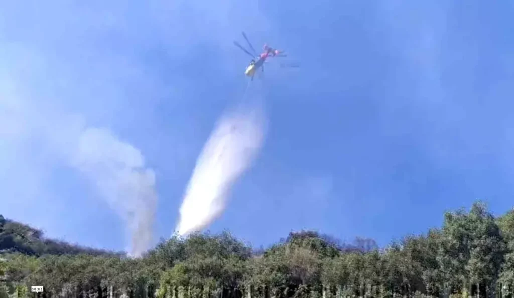 Sultanhisar Yangını Kontrol Altına Alındı