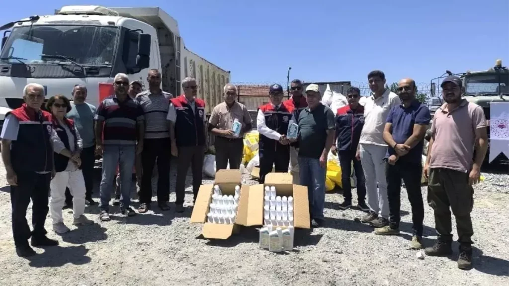 “Aydın’da Zirai Atıklar Doğadan Tarafsız Hale Getiriliyor”