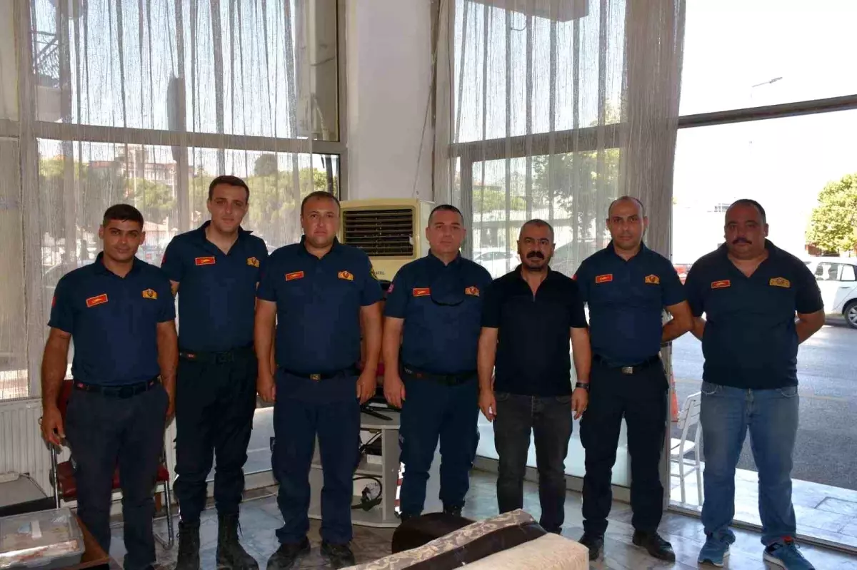 Belediye Başkanı’ndan İtfaiyecilere Özel Teşekkür