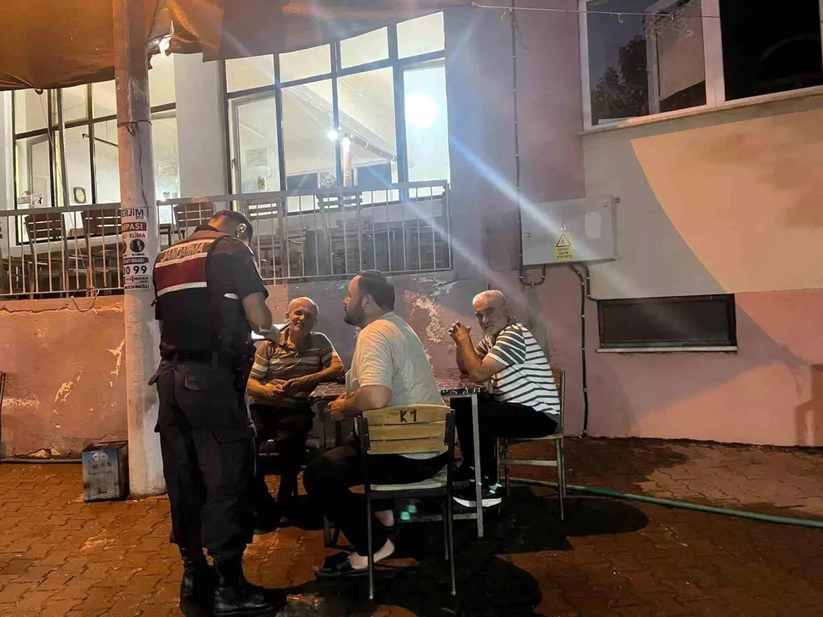 Jandarma Ekiplerinden Sultanhisar’da Sıcak Nokta Uygulaması