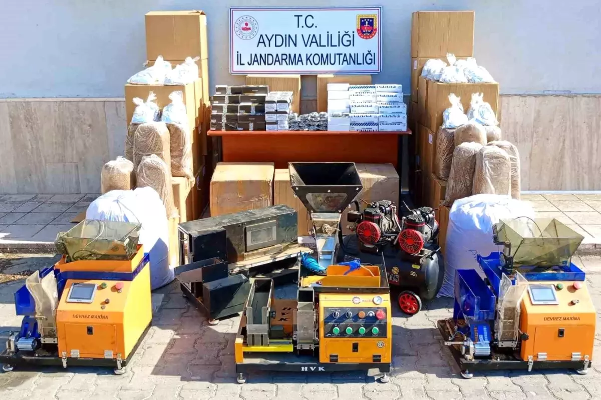 Kaçak Tütün Operasyonu: 2 Milyon TL’lik Malzemeler Ele Geçirildi