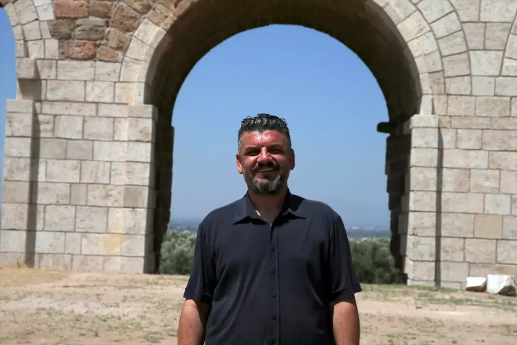 Tralleis Antik Kenti’nde 2 Bin Yıllık Havuz Restorasyonu