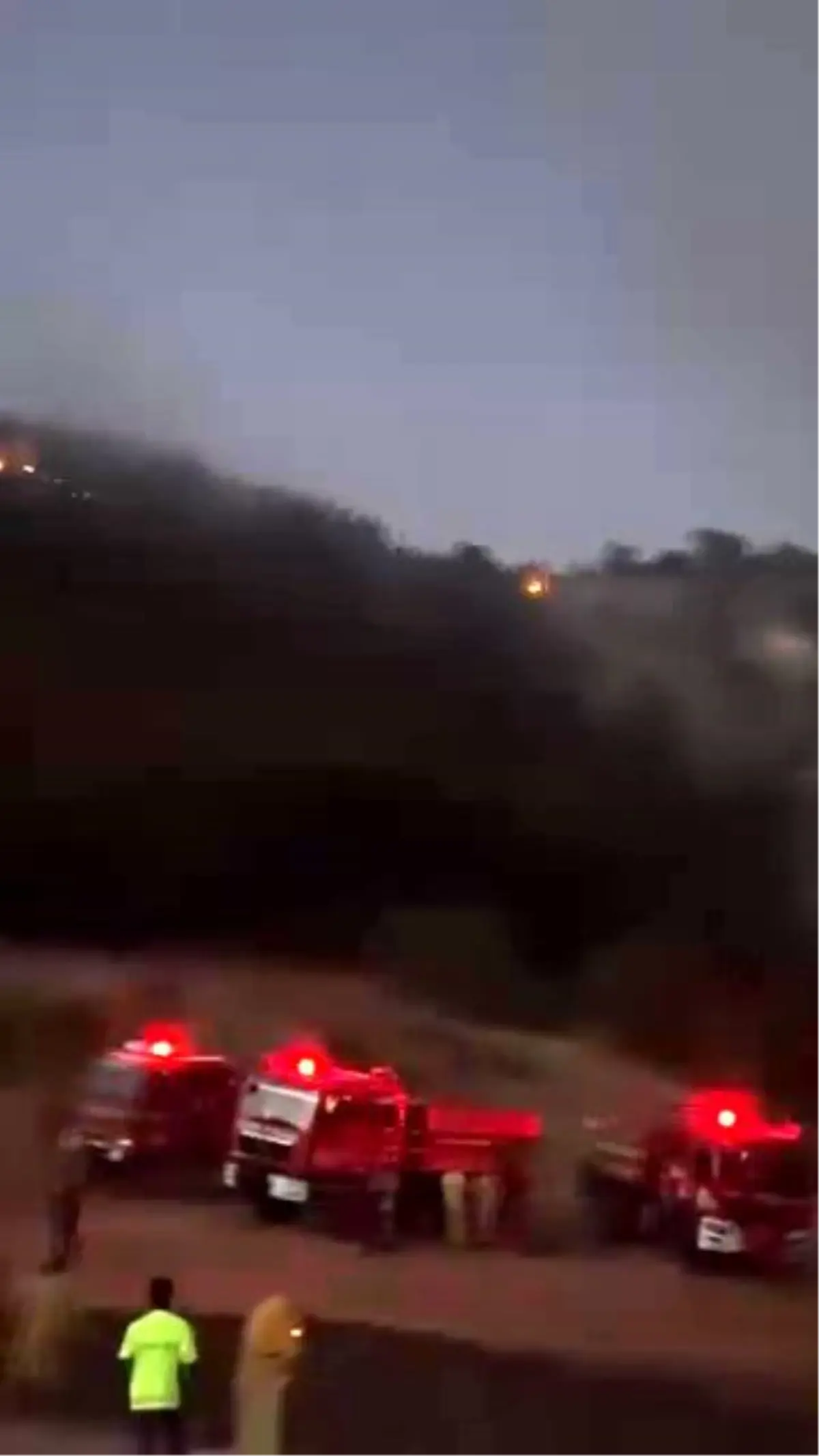 Amasya’da Orman Yangını Kontrol Altında