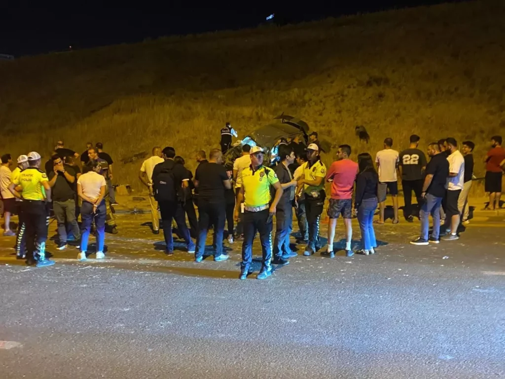 Ankara’da Otomobil Takla Attı: 1 Ölü, 1 Yaralı