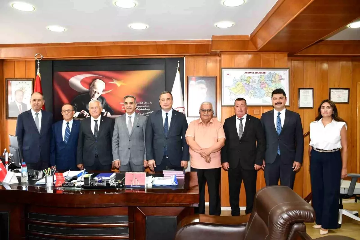 Ticaret Borsası Yönetimi Tarım Müdürü ile Buluştu