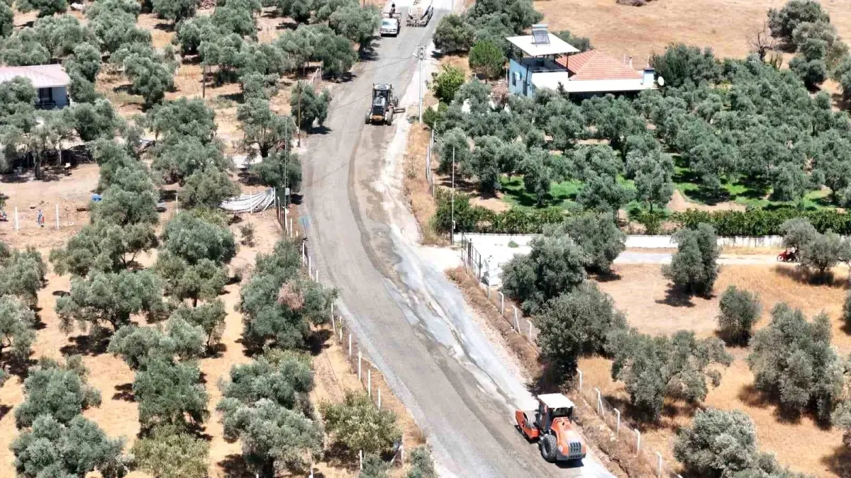 Aydın’da Kırsal Mahallelere Ulaşım Kolaylaşıyor