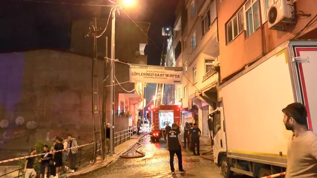 Beyoğlu’nda Yangın ve Tüp Patlaması