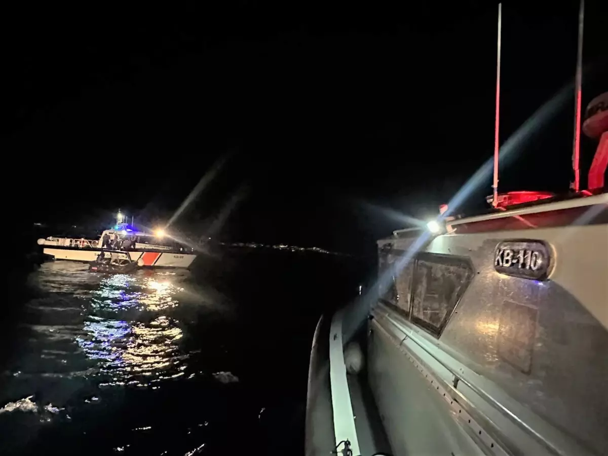 Bodrum Açıklarında 19 Kaçak Göçmen Kurtarıldı
