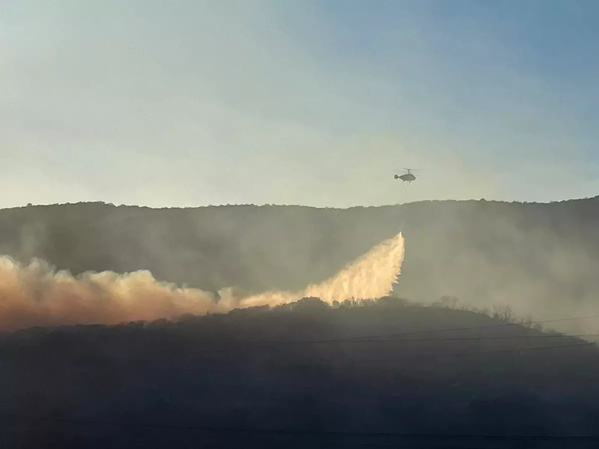 Bursa’da Ormanda Yangın Kontrol Altına Alınıyor