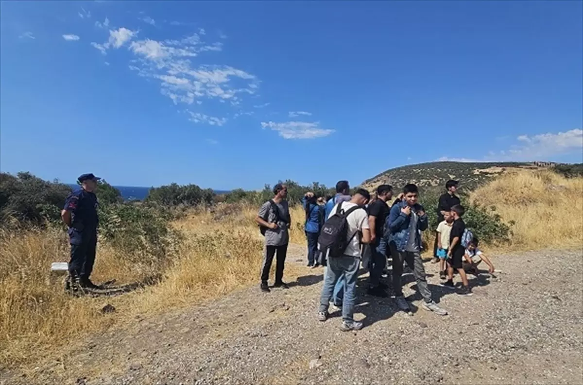 Çanakkale’de Düzensiz Göçmen Operasyonu