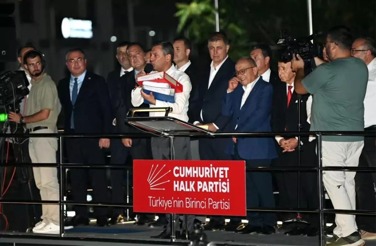 CHP Genel Başkanı Özgür Özel’den Aydın’da Miting
