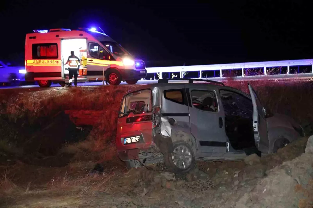 Elazığ’da Feci Kaza: 4’ü Ağır 9 Yaralı