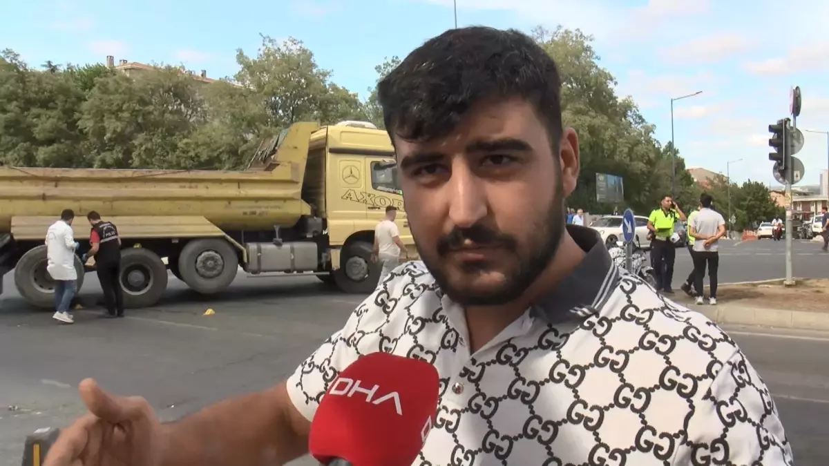 **Trafik Kazası: Hafriyat Kamyonu 74 Yaşındaki Kadına Çarptı**