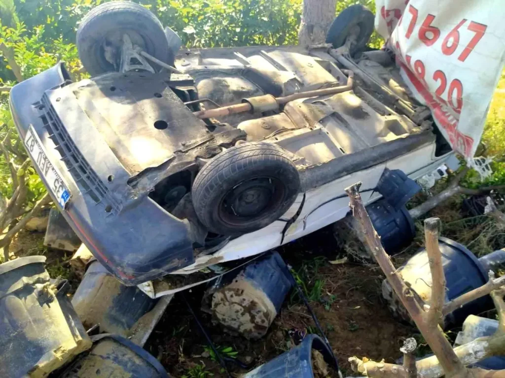 Direksiyon Hakimiyeti Kayboldu: Araç Fidanlığa Uçtu!