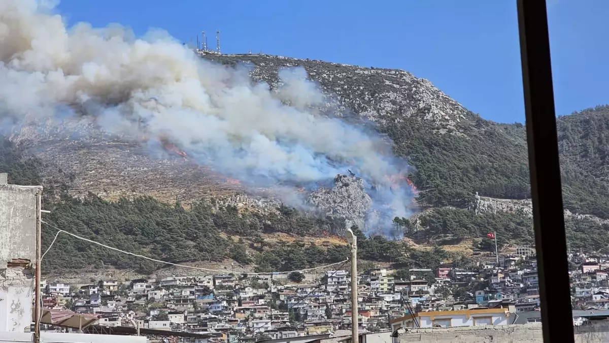 Hatay’da Ormanda Yangın: Ekipler Müdahale Ediyor
