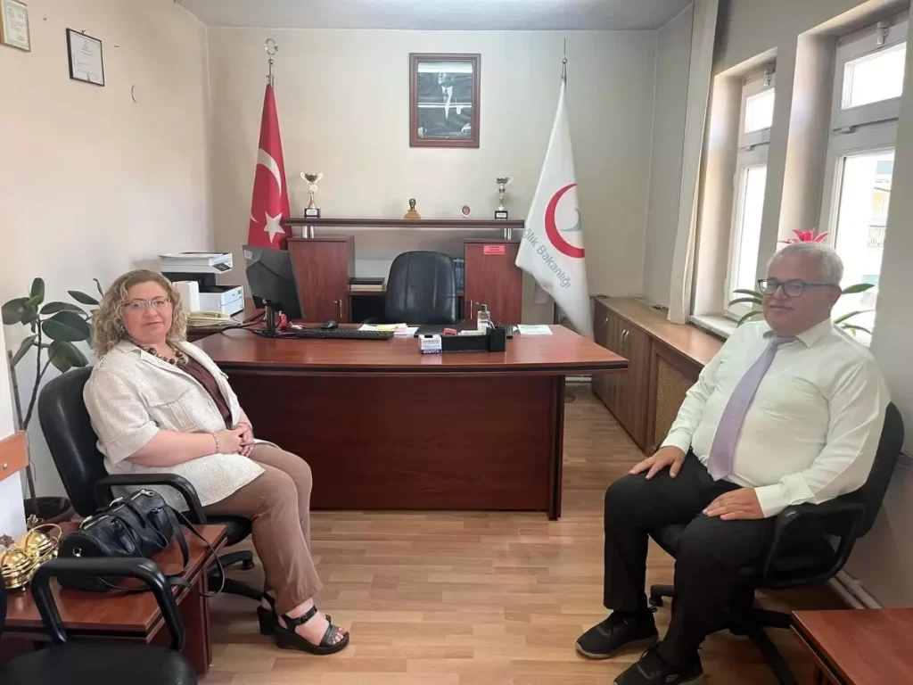 Sağlık Çalışanları Kaymakam Doğru İle Bir Araya Geldi