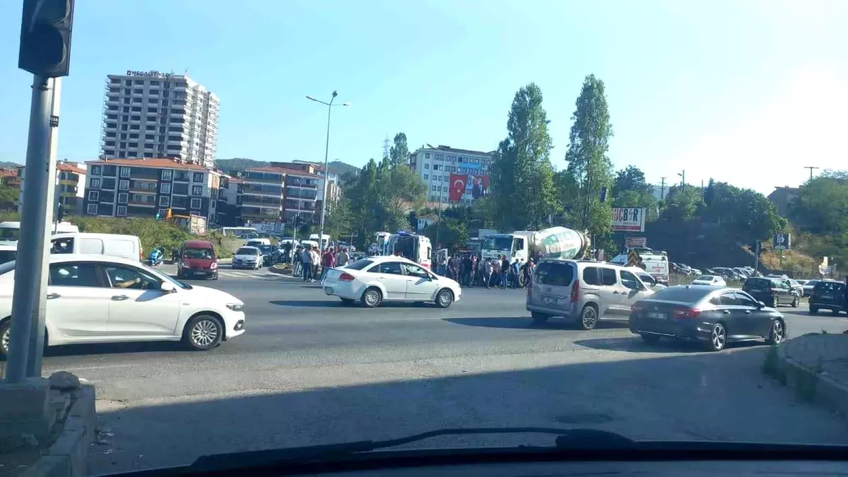 Zonguldak’ta Motosiklet Kazası: 1 Yaralı
