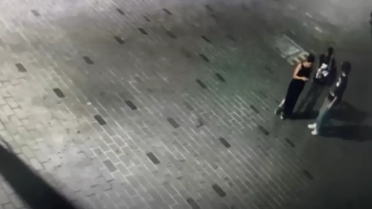 **Taksim’de Kola Girerek Cep Telefonu Çalan Kadın Yakalandı**