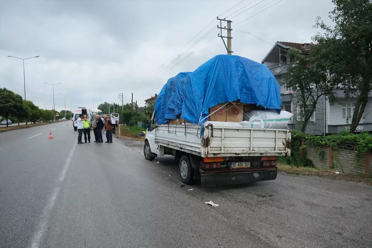 Samsun’da 2 Kişinin Öldüğü Kaza Güvenlik Kamerasında