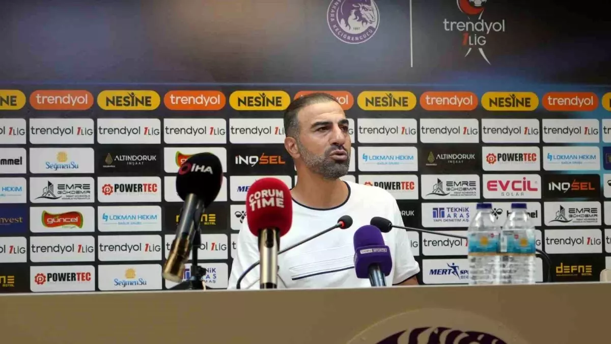 **Keçiörengücü Teknik Direktörü Sedat Ağçay’dan Çorum FK Maçı Değerlendirmesi**