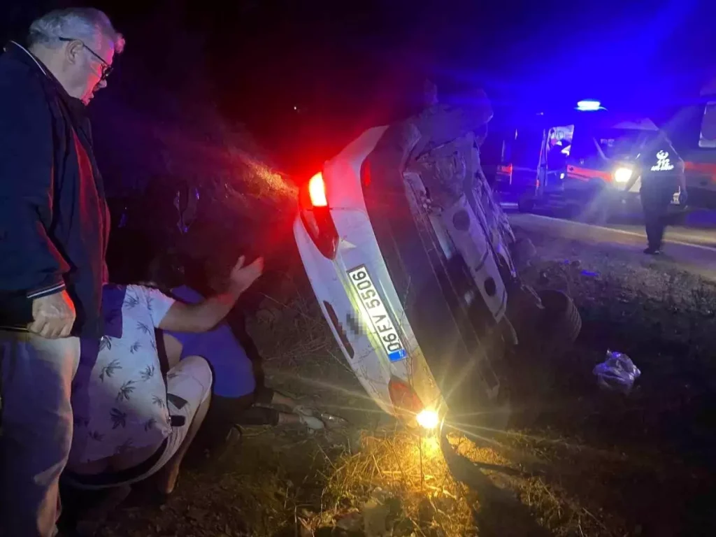 Trafik Kazasında Sürücü Hayatını Kaybetti