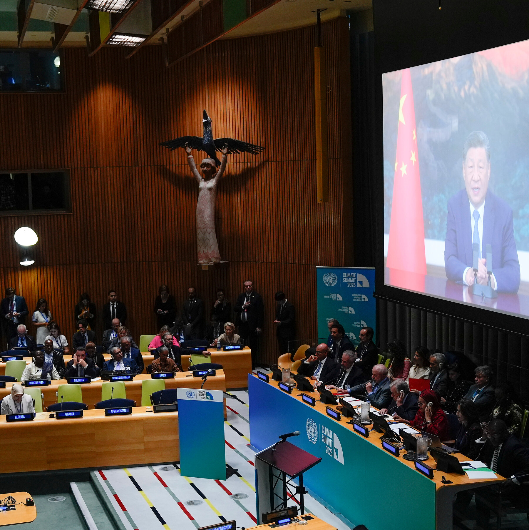 China’s Small Steps Look Bigger Next to Trump’s Retreat