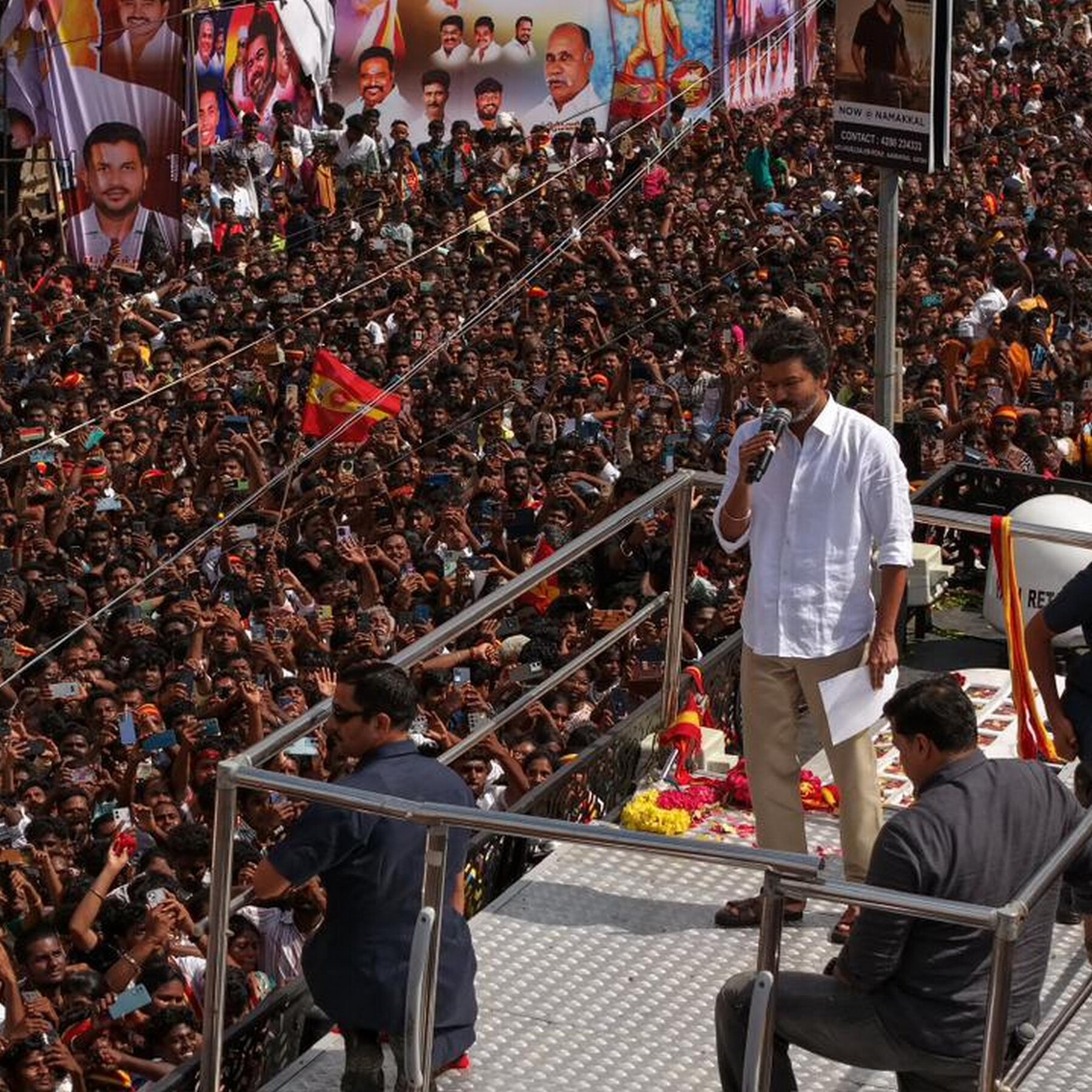 Deadly Stampede at Actor’s Political Rally in India Claims 36 Lives