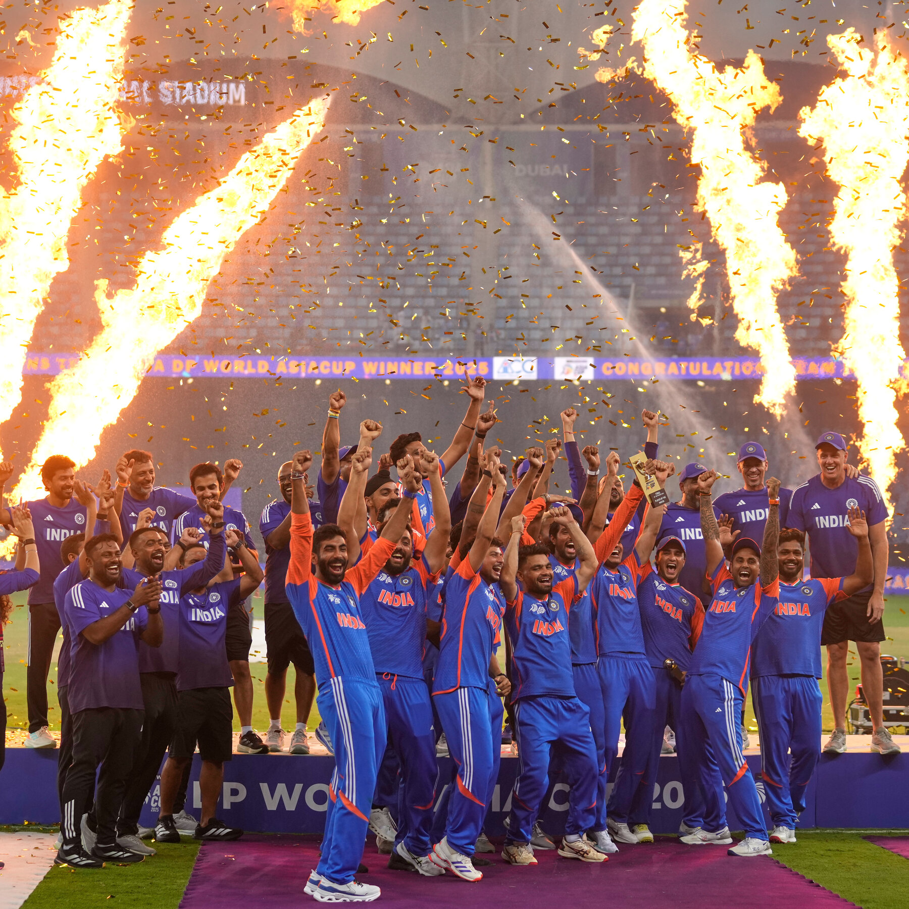 India-Pakistan Tensions Lead to Trophy-Less Cricket Final at Asia Cup