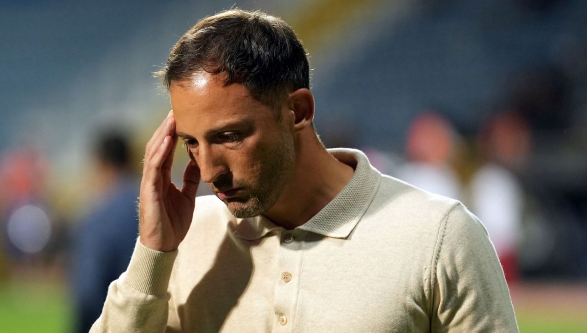 Domenico Tedesco özür diledi: “Benim için mağlubiyet gibi”