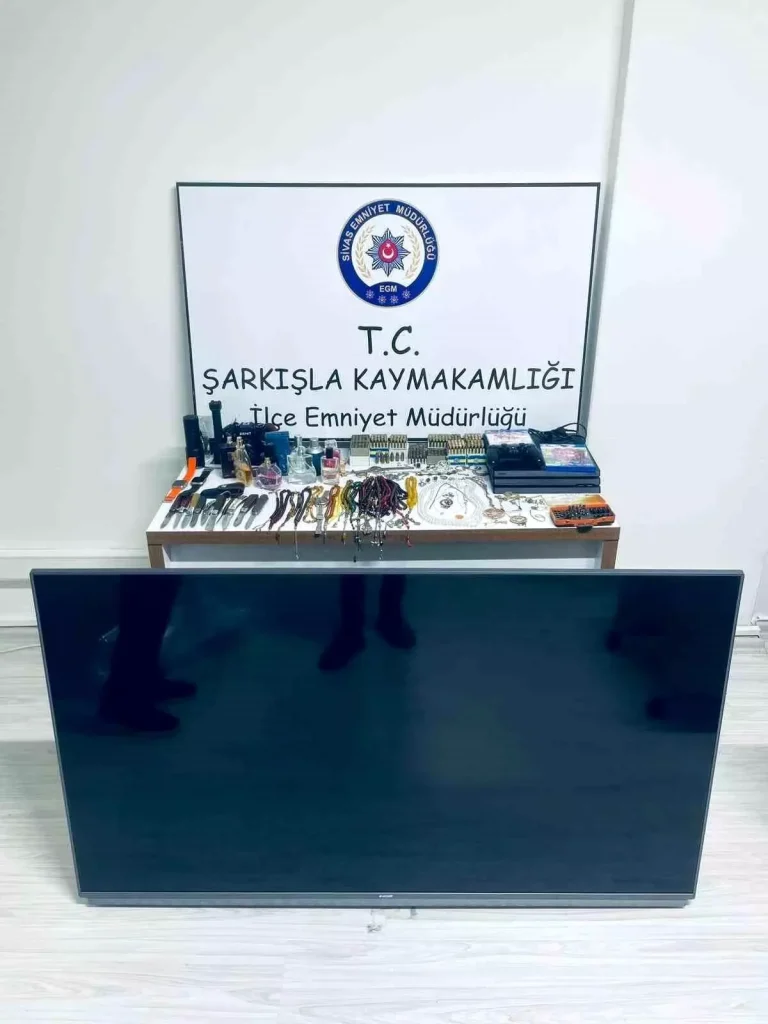 Sivas’ta 6 Hırsızlık Olayına Karışan 2 Kişi Tutuklandı